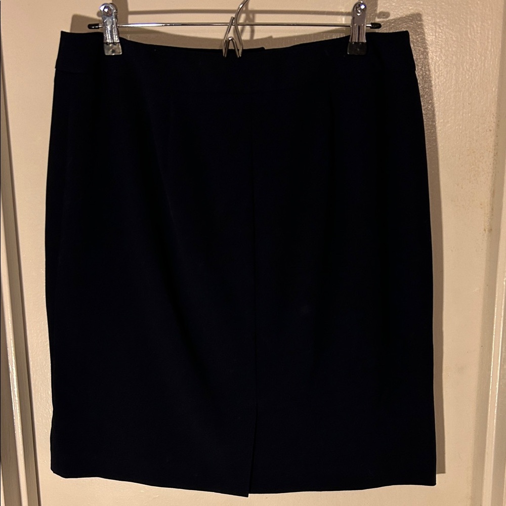 Bandolino Classic NAVY Pencil Skirt SIZE 12